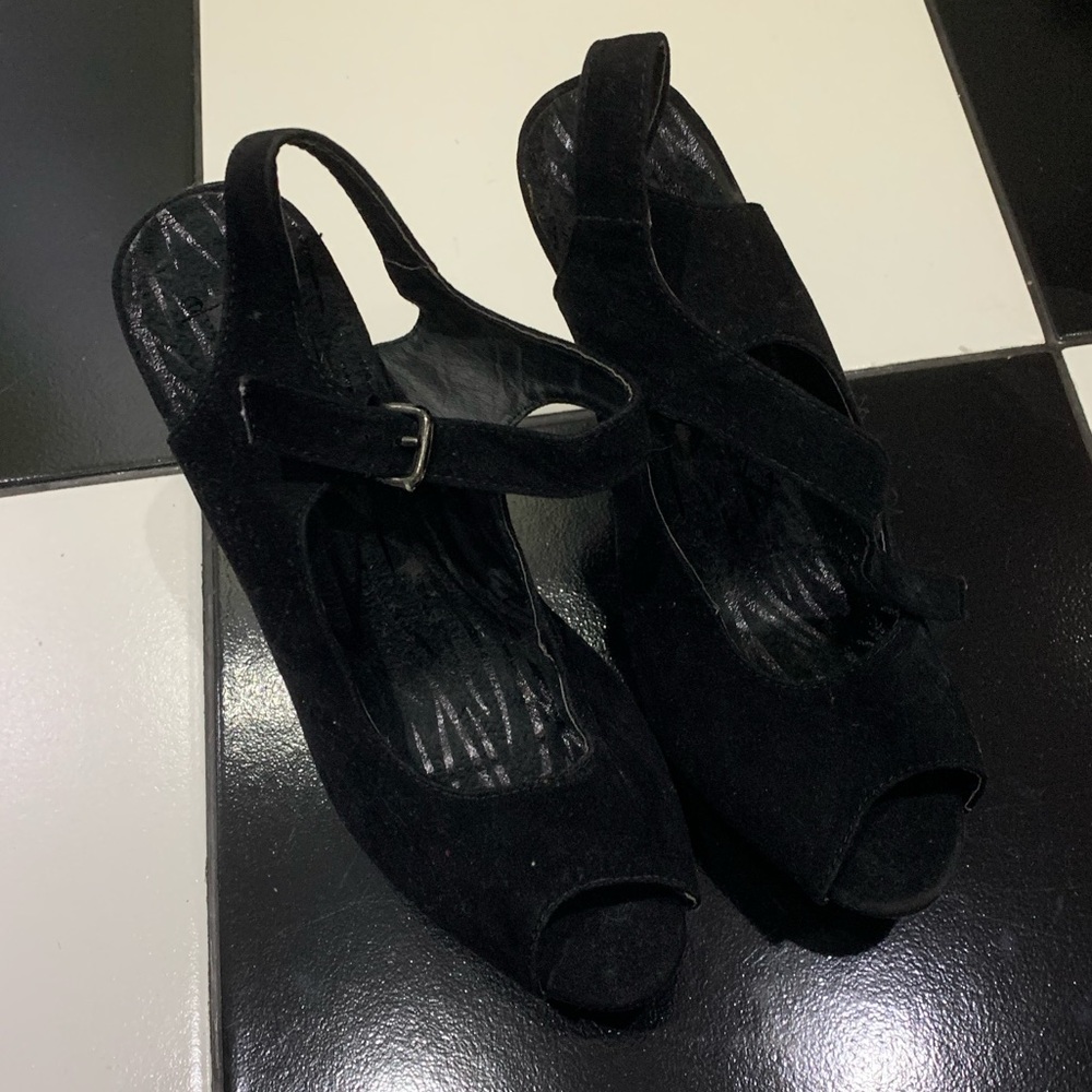Little black heels